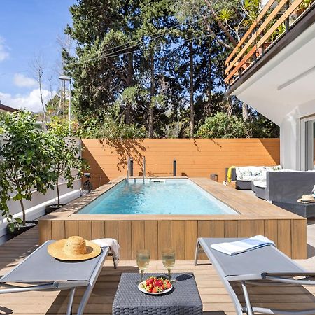 Appartamento In Villa Con Piscina Privata Palermo Eksteriør bilde