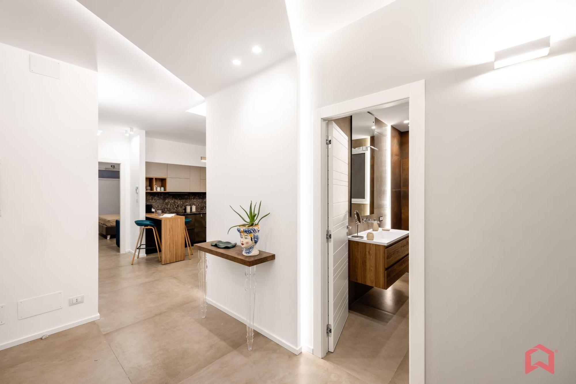 Appartamento In Villa Con Piscina Privata Palermo Eksteriør bilde